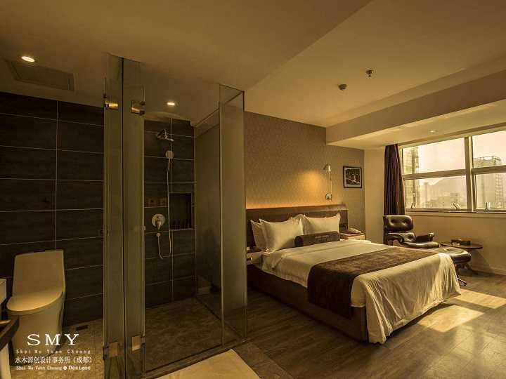 宜賓商務酒店軟裝設(shè)計-水木源創(chuàng)