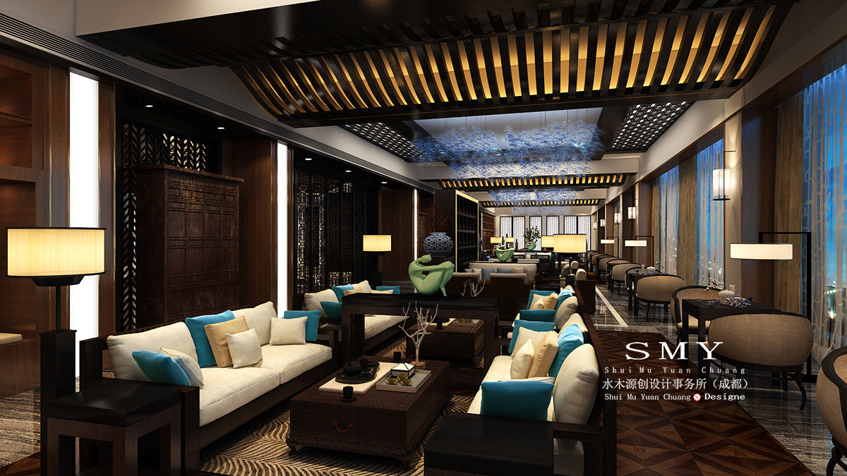 酒店休閑茶室設(shè)計