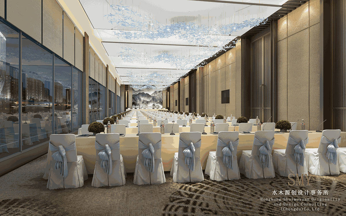 商務(wù)性會議廳設(shè)計，壹品壹號會議廳