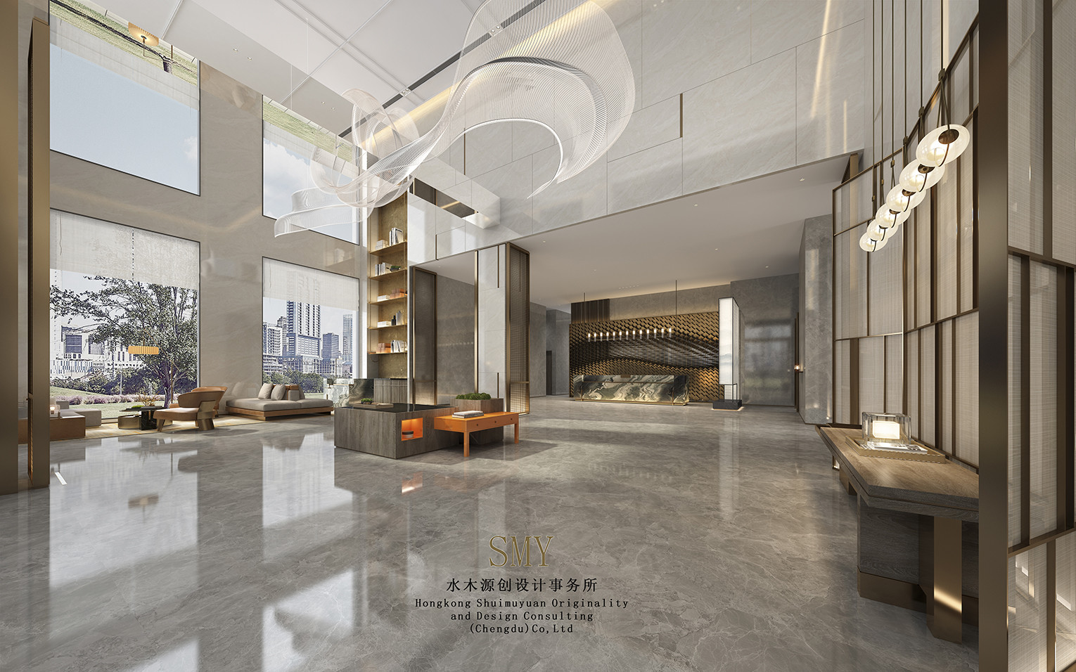 酒店大廳裝飾設(shè)計(jì)效果