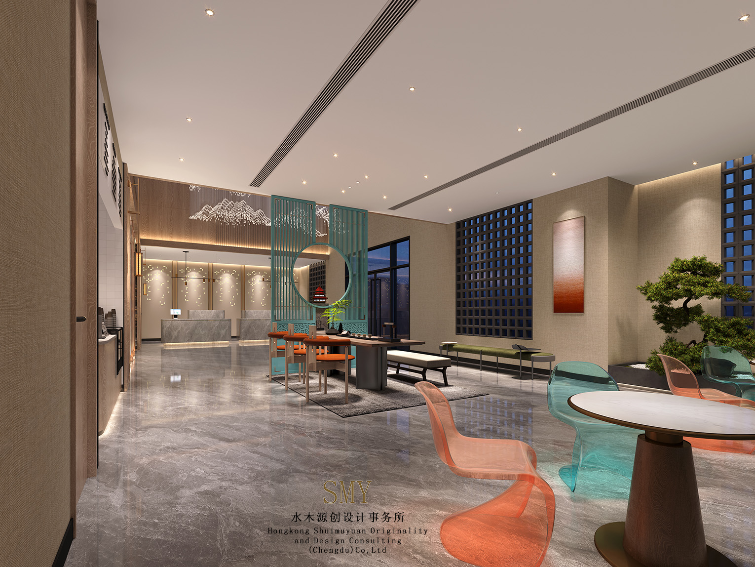 酒店室內(nèi)休閑區(qū)、效果展示